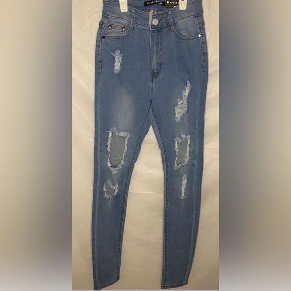 Fashion Nova Denim - Medium Wash Blue Jeans Size 1